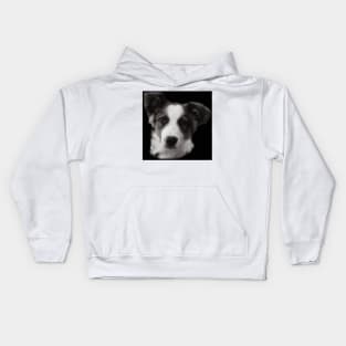 Charly Australian Shepherd Mix Kids Hoodie